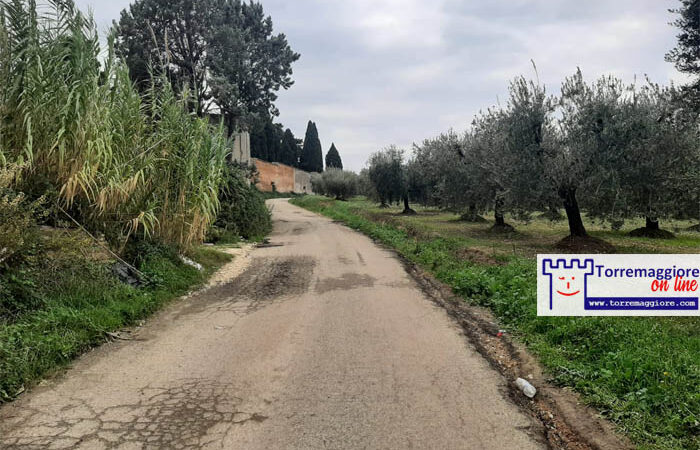 Strada Comunale Torremaggiore Lesina dissestata e piena di buche: si necessita un intervento esecutivo per il rifacimento di questa arteria cittadina